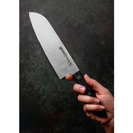 Kuchynský nôž Samura Harakiri Santoku - 17,5 cm